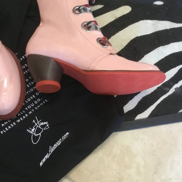 John Fluevog Gladstone boots size 12 W 10 M New - Picture 3 of 3